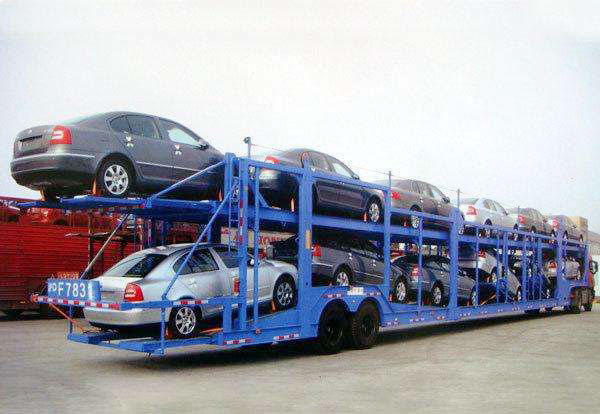 乘用車輛運(yùn)輸半掛車