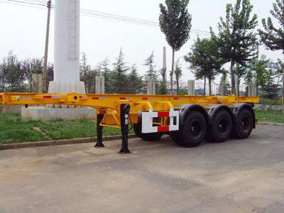 骨架式半掛車制作