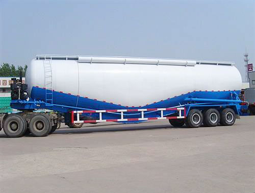 低密度粉粒物料運(yùn)輸半掛車