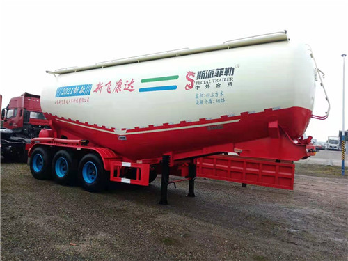 粉粒物料運(yùn)輸半掛車