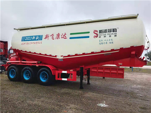 粉粒物料運(yùn)輸半掛車價(jià)格