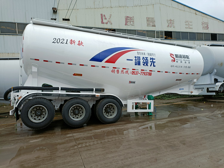 粉粒物料運(yùn)輸半掛車價(jià)格